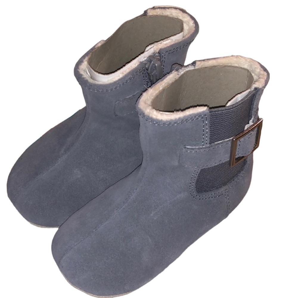 Robeez Mini Shoez Gray Boots